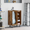 Mobile da golf Vidaxx con ruota, legno vecchio liscio, 65 x 45 x 98 cm