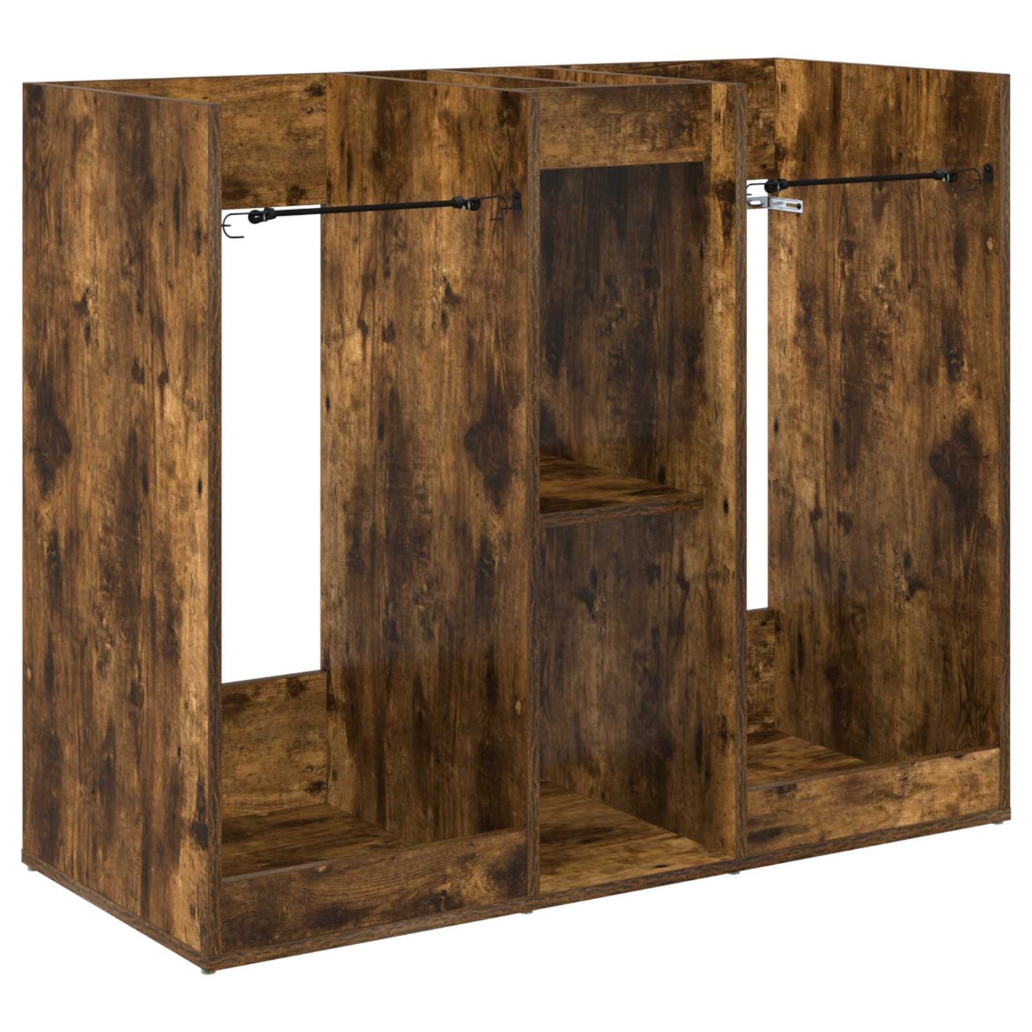 Vidaxl golfkast effen gerookt eiken 102 x 45 x 85,5 cm