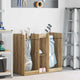 Vidaxl golfkast effen artisan eiken 102 x 45 x 85,5 cm