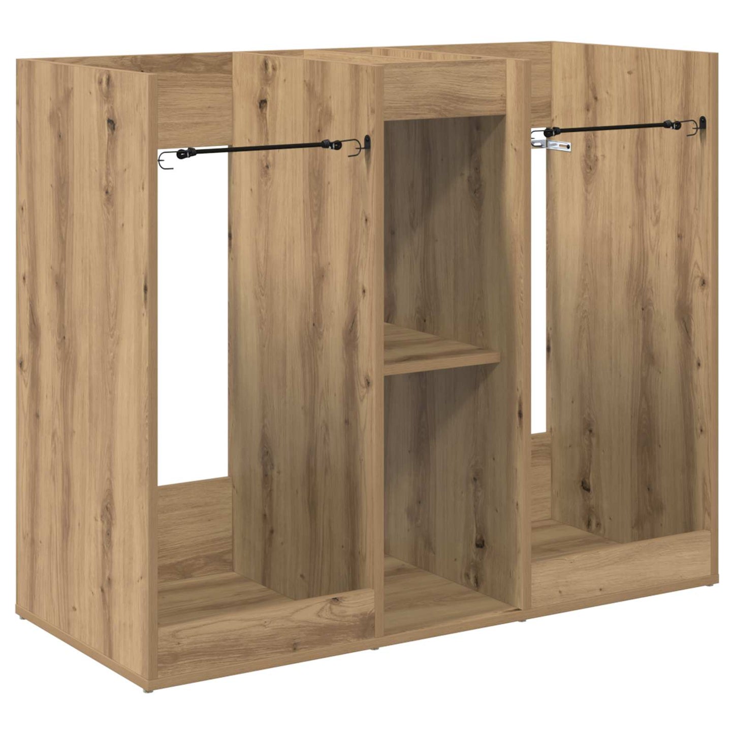 Vidaxl golfkast effen artisan eiken 102 x 45 x 85,5 cm