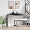 Vidaxl keyboardstand grijs sonoma 120 x 32 x 64 cm bewerkt hout