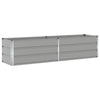 Jardinera vidaxx gris claro 480 x 50 x 45 cm acero galvanizado