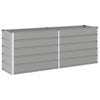Jardinera vidaxx gris claro 480 x 50 x 45 cm acero galvanizado