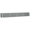 Jardinera vidaxx gris claro 480 x 50 x 45 cm acero galvanizado