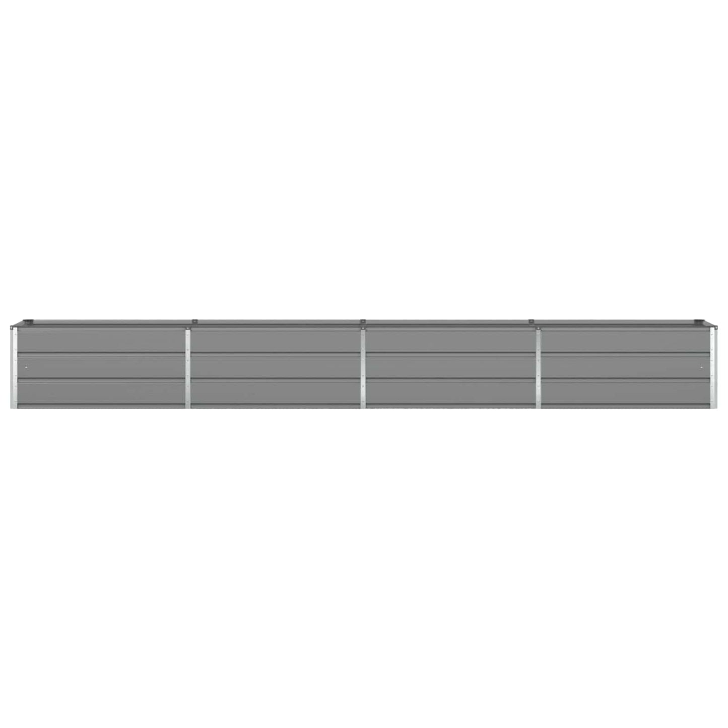 Jardinera vidaxx gris claro 480 x 50 x 45 cm acero galvanizado