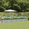 Jardinera vidaxx gris claro 480 x 50 x 45 cm acero galvanizado