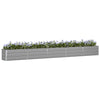 Jardinera vidaxx gris claro 480 x 50 x 45 cm acero galvanizado