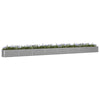 Vidaxl plantenbak lichtgrijs 480 x 50 x 45 cm gegalvaniseerd staal