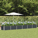 Jardinera vidaxx antracita 480 x 80 x 45 cm acero