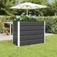 Jardinera vidaxx antracita 480 x 50 x 45 cm acero galvanizado