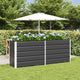 Jardinera vidaxx antracita 480 x 50 x 45 cm acero galvanizado