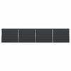 Vidaxl plantenbak antraciet 480 x 50 x 45 cm gegalvaniseerd staal
