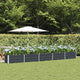 Jardinera vidaxx antracita 480 x 50 x 45 cm acero galvanizado