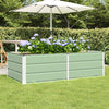 Jardinera vidaxx verde 160 x 80 x 45 cm acero
