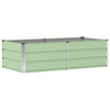 Jardinera vidaxx verde 160 x 80 x 45 cm acero