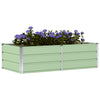 Jardinera vidaxx verde 160 x 80 x 45 cm acero
