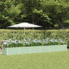 Jardinera vidaxx verde 480 x 80 x 45 cm acero
