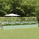 Jardinera vidaxx verde 600 x 80 x 45 cm acero