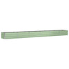 Jardinera vidaxx verde 600 x 80 x 45 cm acero