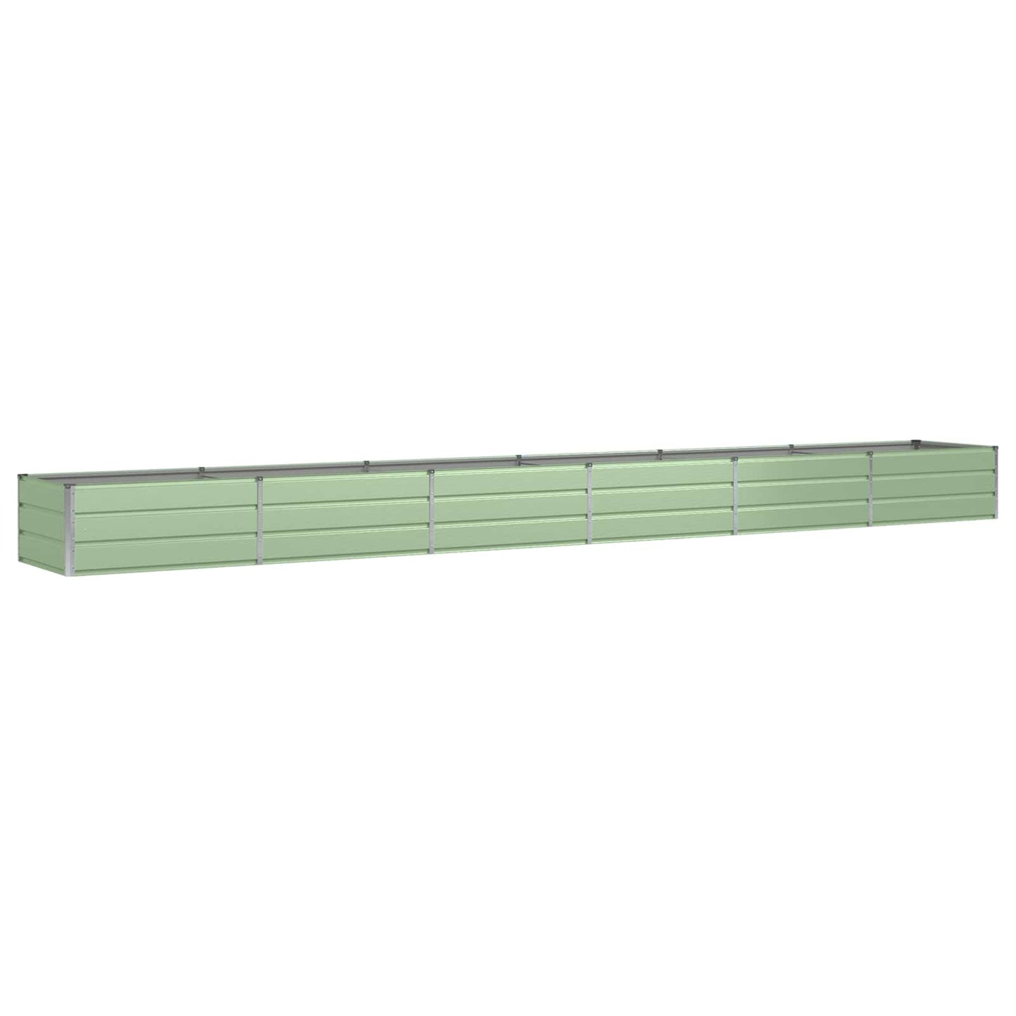 Jardinera vidaxx verde 600 x 80 x 45 cm acero