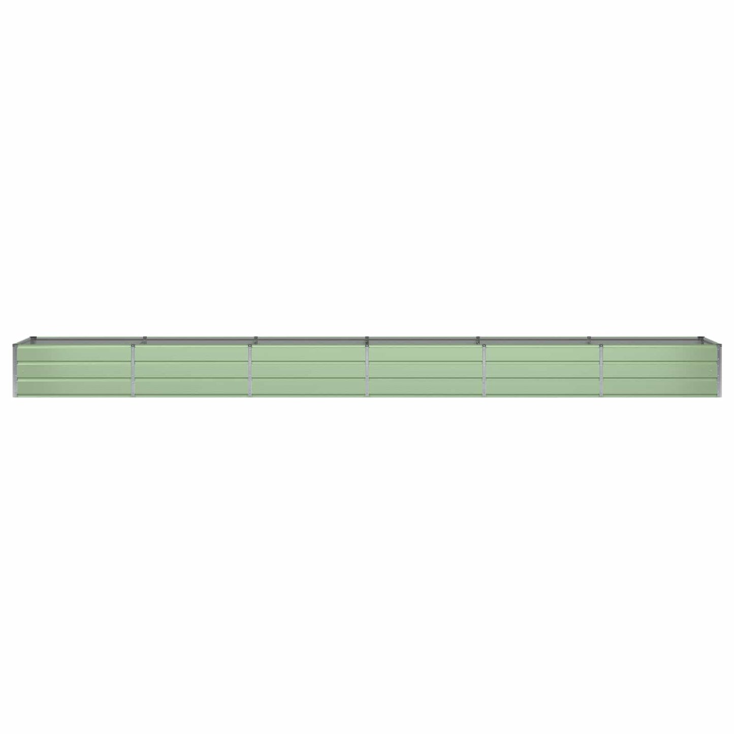 Jardinera vidaxx verde 600 x 80 x 45 cm acero