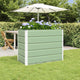 Jardinera vidaxx verde pastel 480 x 50 x 45 cm acero galvanizado
