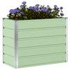 Vidaxl plantenbak pastelgroen 480 x 50 x 45 cm gegalvaniseerd staal