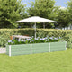 Jardinera vidaxx verde pastel 480 x 50 x 45 cm acero galvanizado