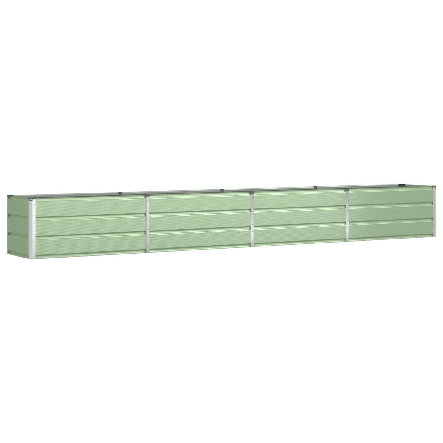 Jardinera vidaxx verde pastel 480 x 50 x 45 cm acero galvanizado