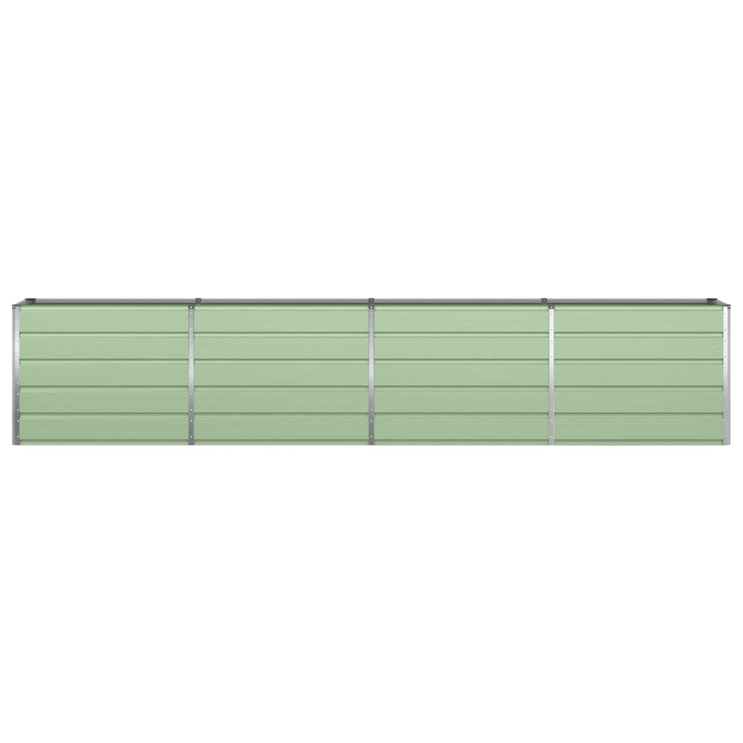Jardinera vidaxx verde pastel 480 x 50 x 45 cm acero galvanizado