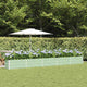 Jardinera vidaxx verde pastel 480 x 50 x 45 cm acero galvanizado