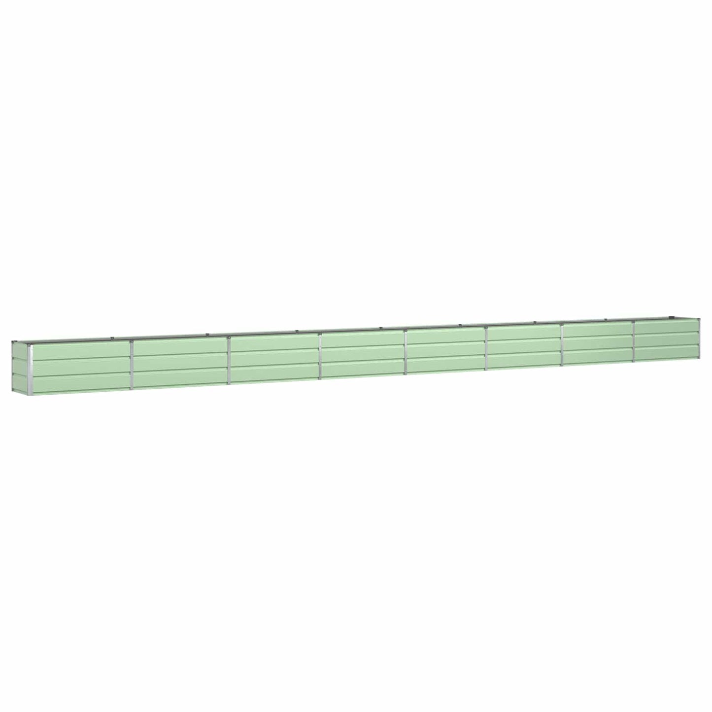 Jardinera vidaxx verde pastel 480 x 50 x 45 cm acero galvanizado