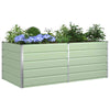 Vidaxx macetero verde pastel 195 x 100 x 45 cm acero galvanizado