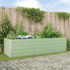 Vidaxx macetero verde pastel 195 x 100 x 45 cm acero galvanizado
