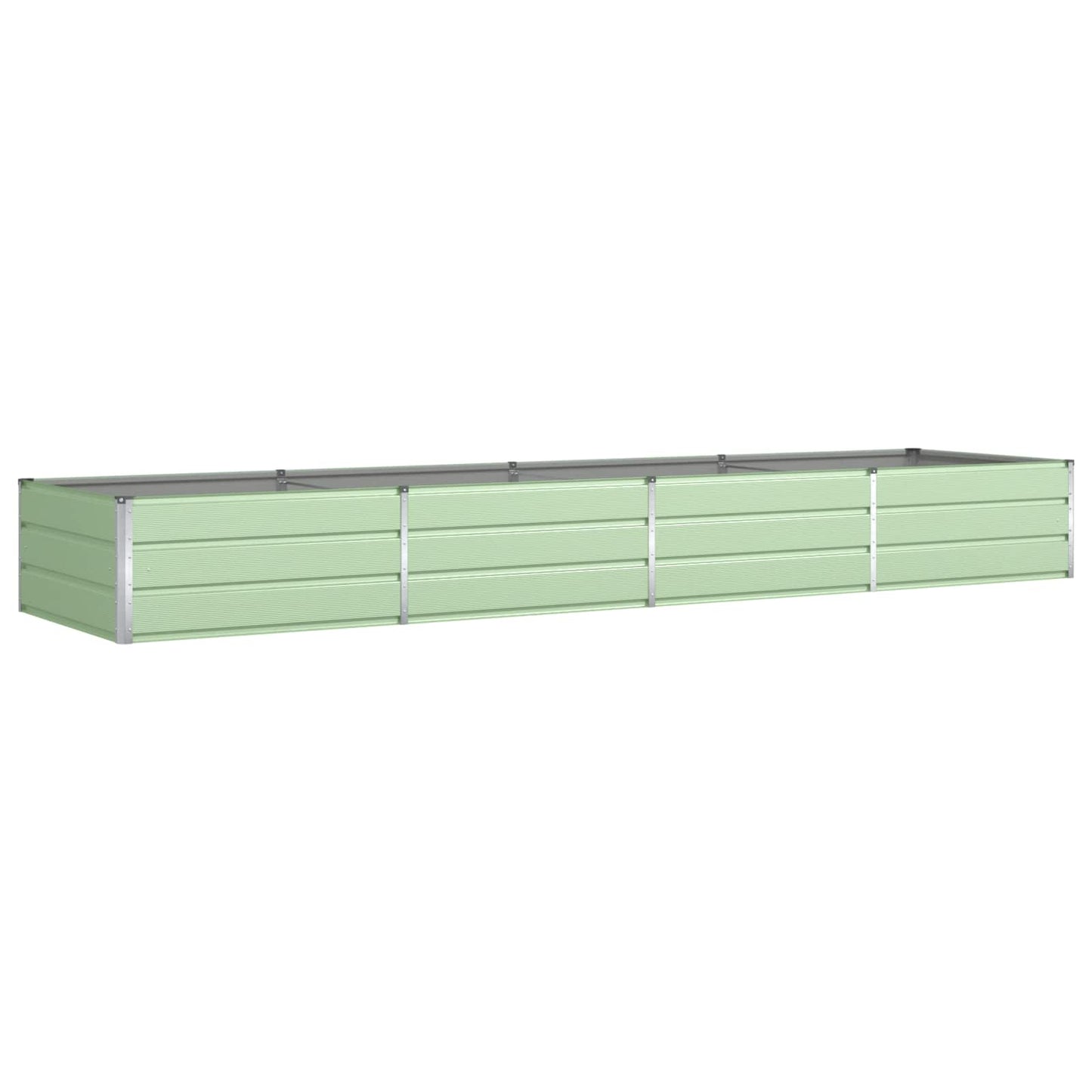 Vidaxx macetero verde pastel 195 x 100 x 45 cm acero galvanizado
