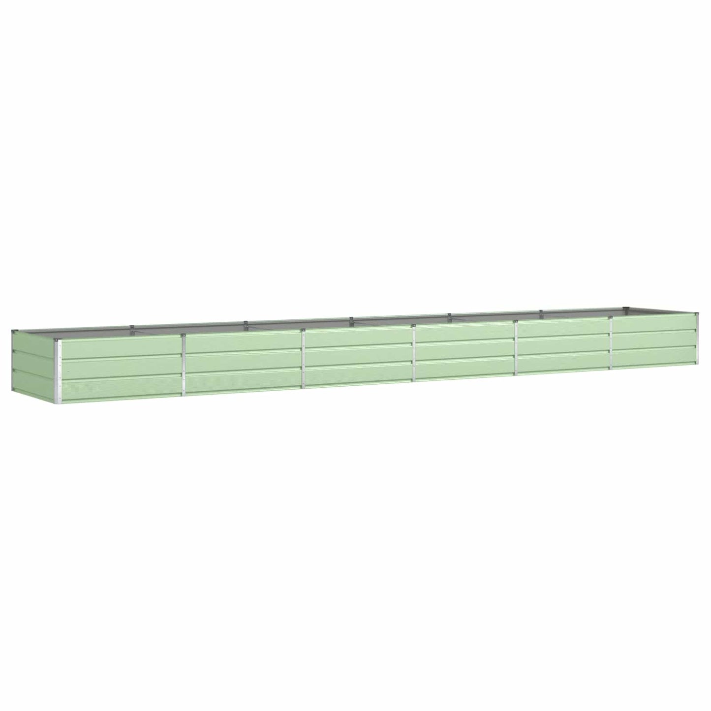 Vidaxx macetero verde pastel 195 x 100 x 45 cm acero galvanizado