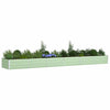 Vidaxx macetero verde pastel 195 x 100 x 45 cm acero galvanizado