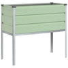 Vidaxl plantenbak pastelgroen 100 x 45 x 90 cm gegalvaniseerd staal