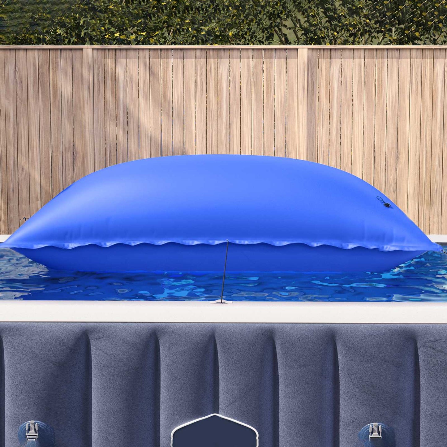 Vidaxx cojín de piscina de invierno azul 460 x 230 x 160 cm PVC