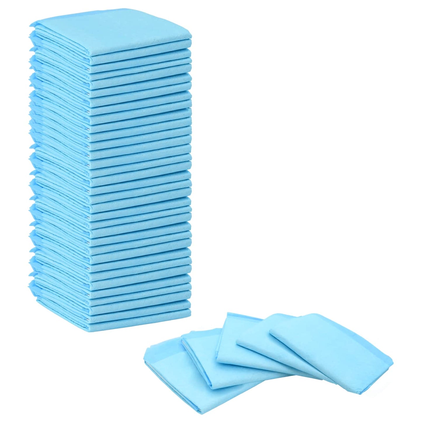 Vidaxxl almohadilla de adiestramiento para mascotas de tela no tejida 50uds 60 x 45 cm