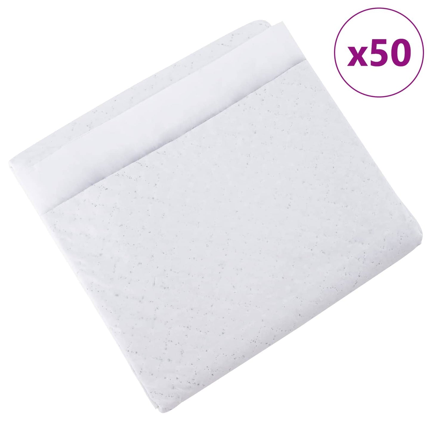 Vidaxxl almohadilla de adiestramiento para mascotas de tela no tejida 50uds 45 x 33 cm