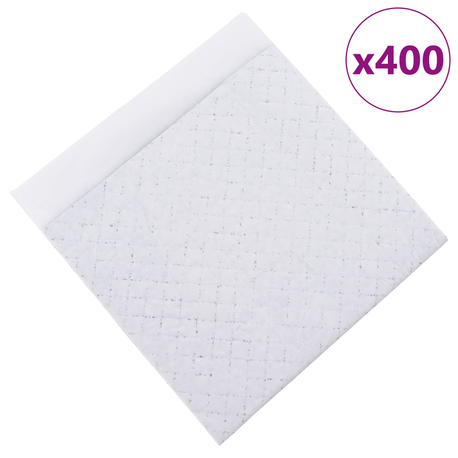 Vidaxl niet-geweven stof huisdier trainingspad 400 pcs 45 x 33 cm