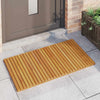 Vidaxl badmat effen bruin 100 x 55 cm hout