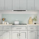 Vidaxxl salpicadero de cocina 2 piezas blanco 90 x 50 cm vidrio templado
