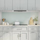 Vidaxxl salpicadero de cocina 2 piezas blanco 90 x 60 cm vidrio templado