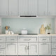 VidaXL salpicadero de cocina 2 uds blanco 100 x 60 cm vidrio templado