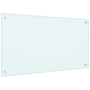 VidaXL salpicadero de cocina 2 uds blanco 100 x 60 cm vidrio templado