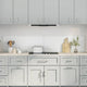 VidaXL salpicadero de cocina 2 uds cristal templado transparente 100 x 40 cm