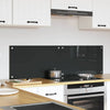 Vidaxxl salpicadero de cocina 2 piezas gris oscuro 70 x 40 cm vidrio templado