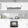 Paraschizzi cucina Vidaxxl 2 pezzi in vetro temperato trasparente 110 x 40 cm